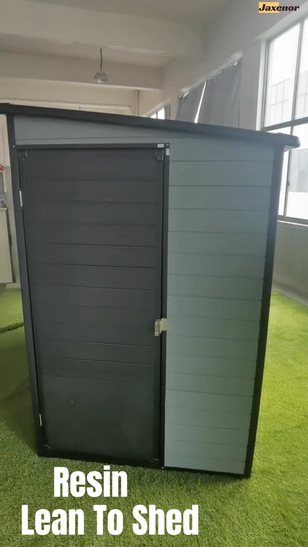 Amazon.com : Jaxenor 4x8ft Resin Lean to Shed with Floor, Outdoor
